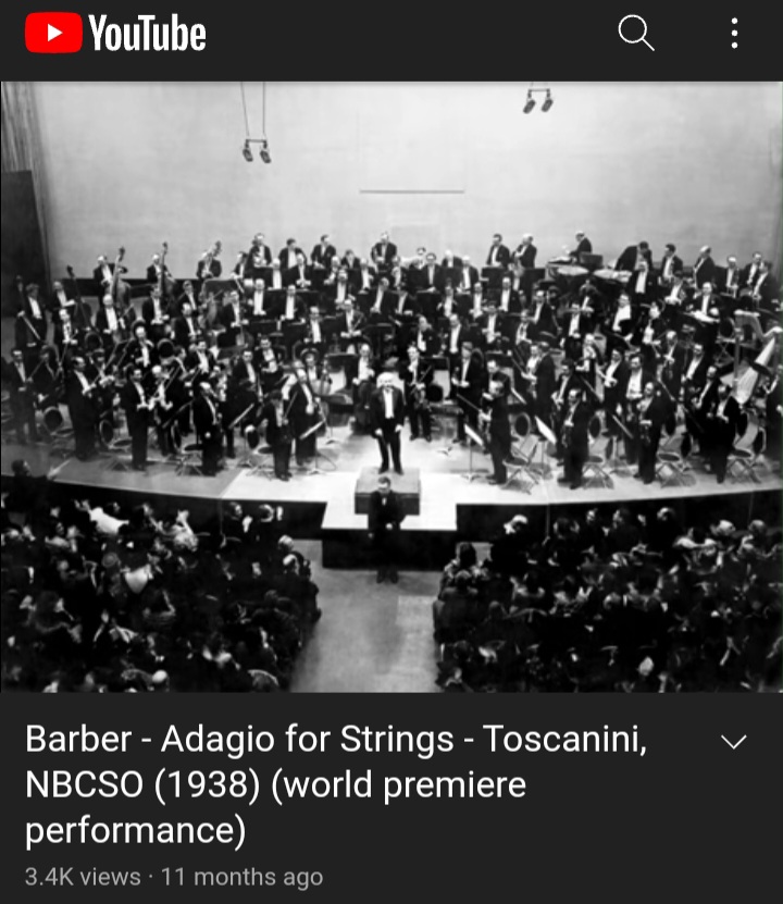 Toscanini and the NBC Symphony Orchestra 1938