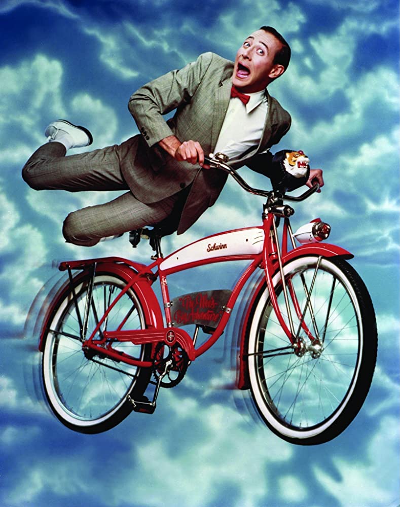 Movie poster from Pee-wee's Big Adventure 1985