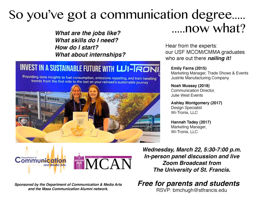 USF CMMA annual "So you've got a comm degree...now what?" event